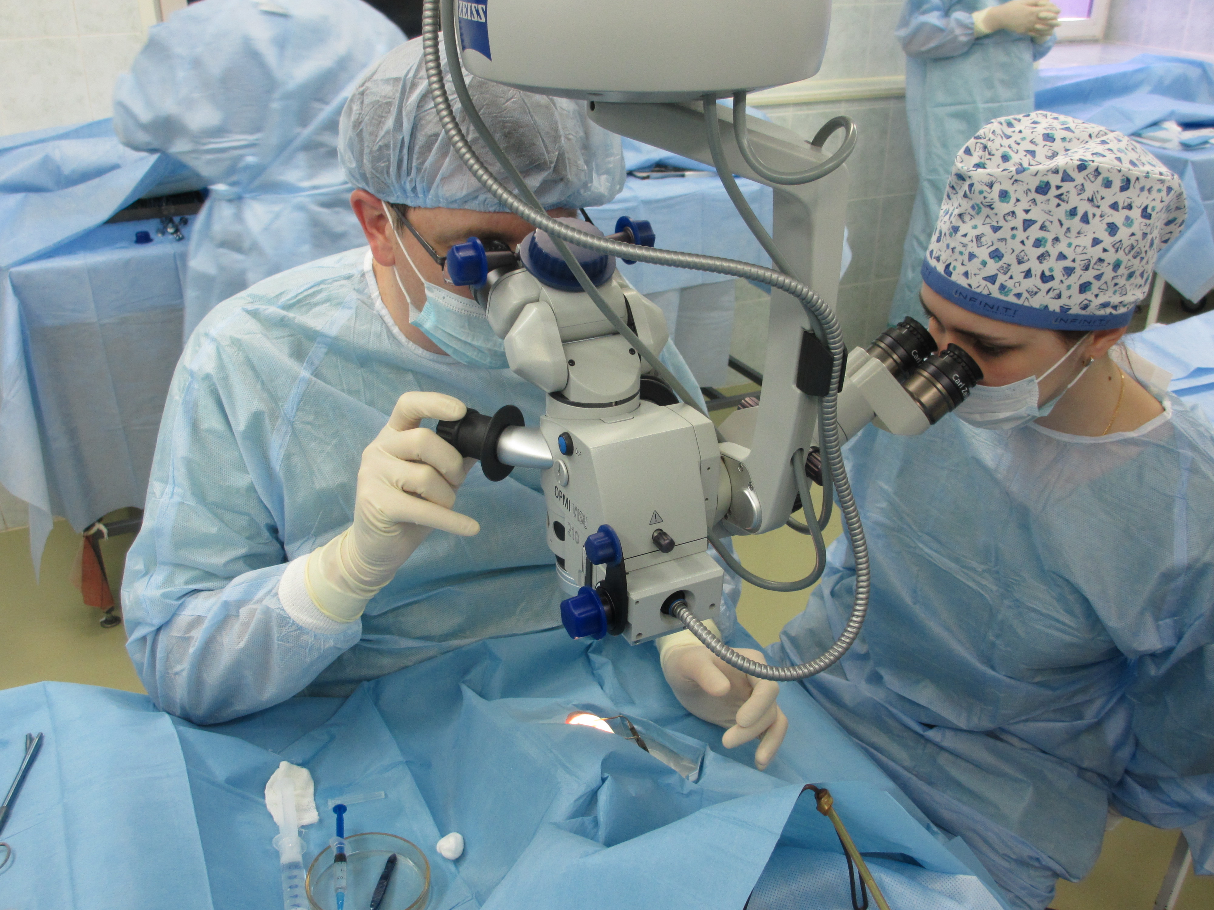 Стоимость операции на глаза